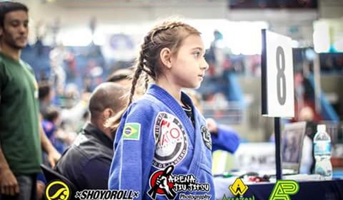 ANINHA no PanKids de Jiu-Jítsu 