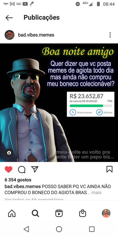 imagem da vaquinha Meu próprio boneco de agiota 