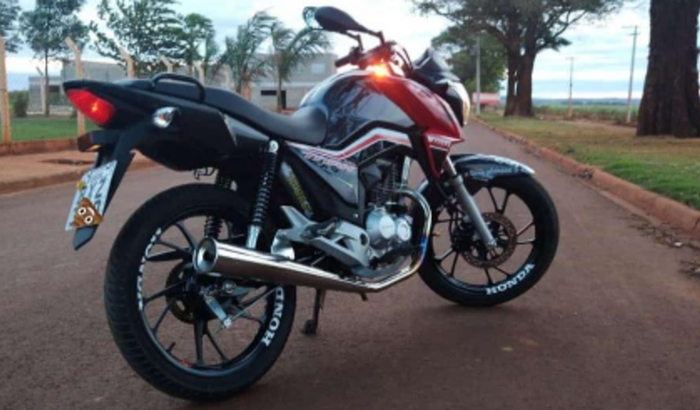 Roubaram minha moto