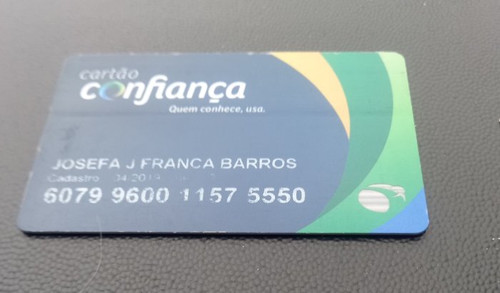 Pagar dívida de mercado d vó .cartão confiança.