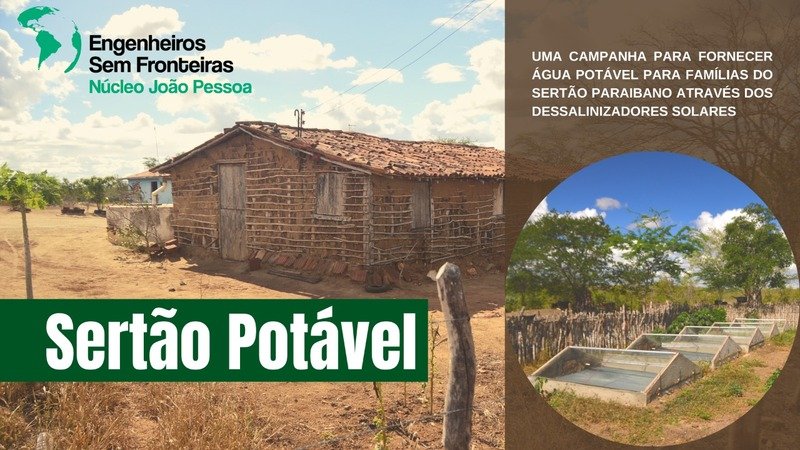 imagem da vaquinha Sertão Potável 