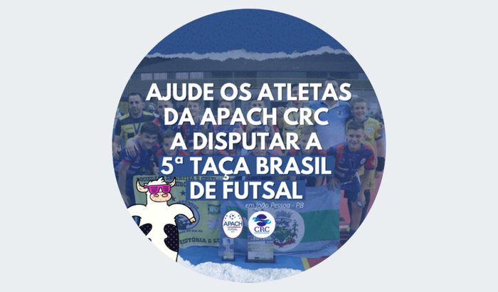AJUDE os atletas da APACH CRC competir- Taça Brasil  de Futsal 