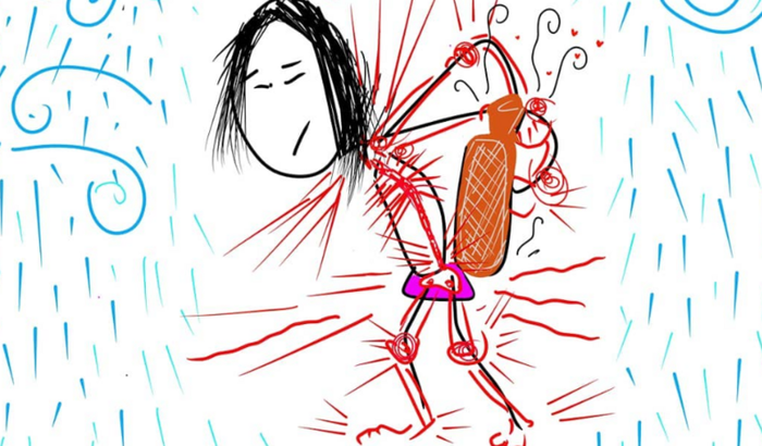 *Vaquinha para Myrna Maracajá, artista visual, portadora de EA