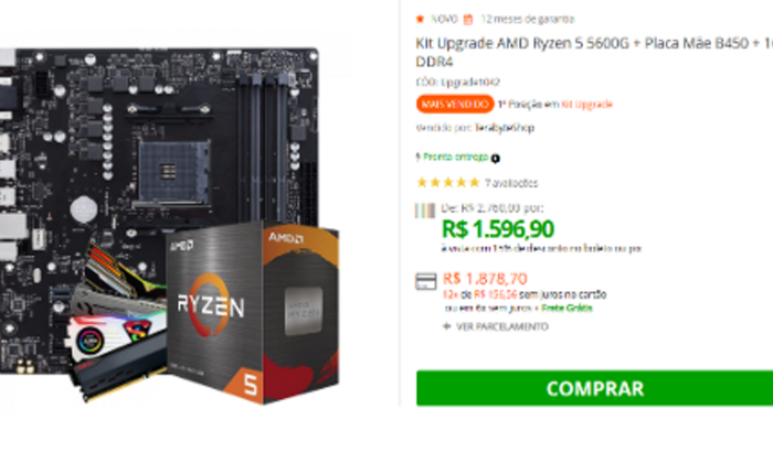 Me Ajude a Comprar Kit Upgrade
