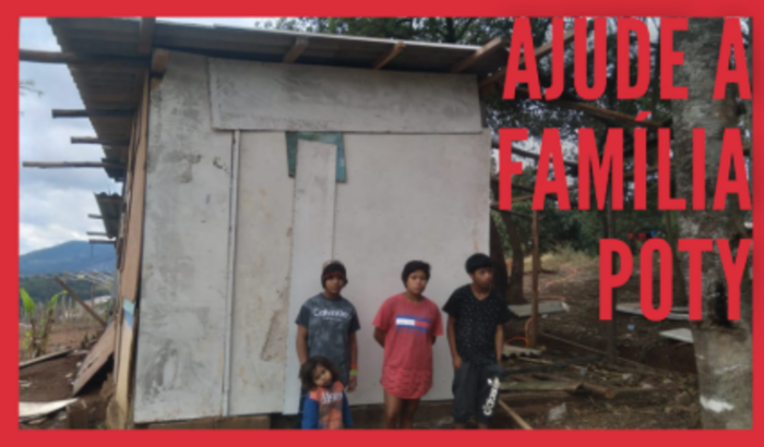 Ajude a família Poty a construir sua casa na Aldeia Itakupe
