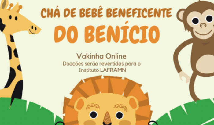 Chá de Fraldas beneficente do Benício