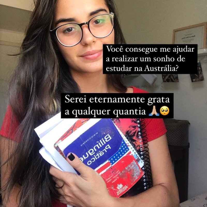 imagem da vaquinha ME AJUDE A ESTUDAR