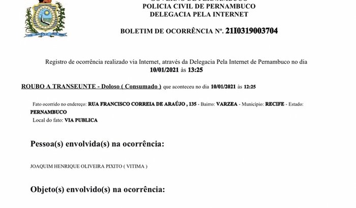 Presente para o próximo ladrão