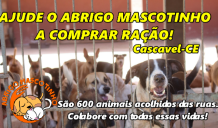 Ração para o Abrigo Mascotinho