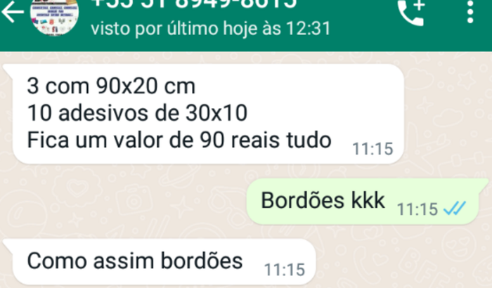 Realizar meu sonho que é fazer meus adesivos com meus bordões 