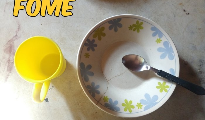 Estamos passando fome! Por favor nos ajudem!