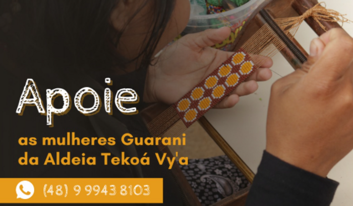 Apoie as mulheres mães/artesãs trabalho sustentabilidade 