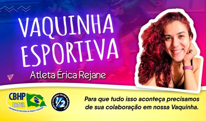 Vakinha Esportiva - Atleta Érica Rejane