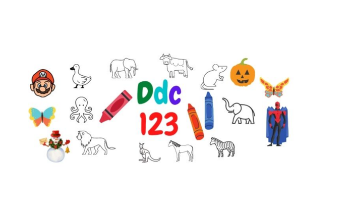 Páginas para colorir congeladas para impressão