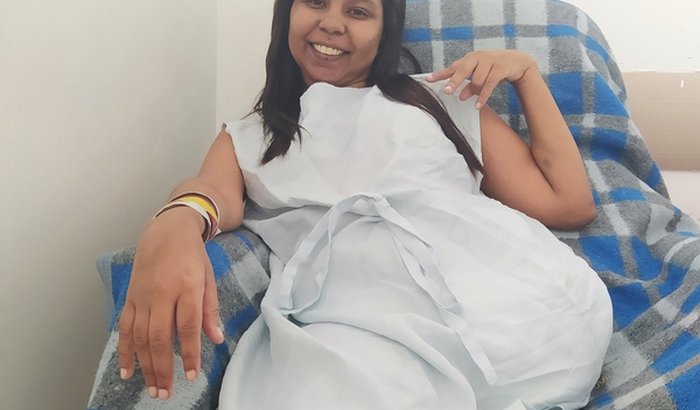 Doe uma prótese (perna) para Jordânia