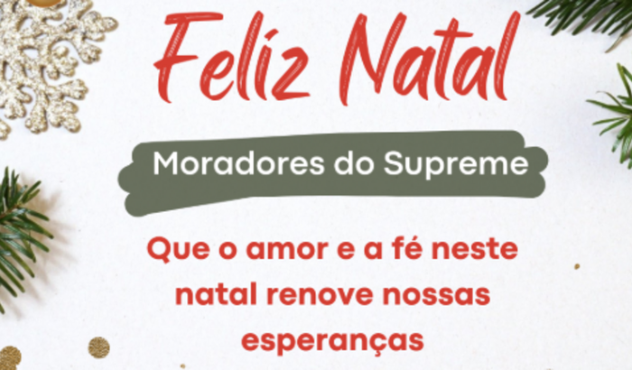 Supreme - Caixinha de Natal dos funcionários
