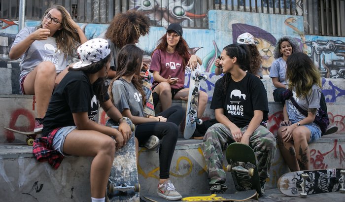 Minas no Skate em SP