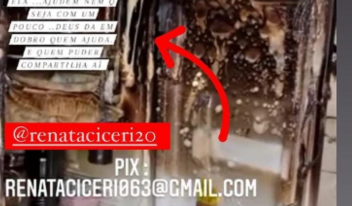 Minha casa pegou fogo