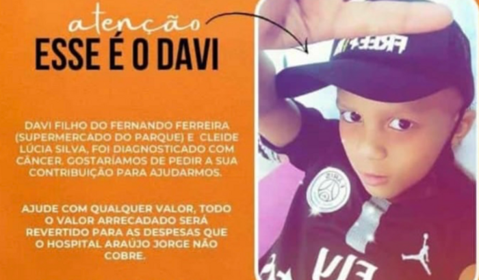 Vaquinha pro Davisinho