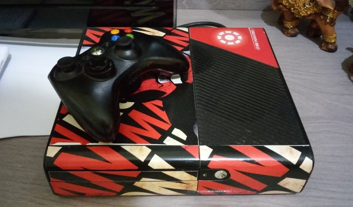 Doação de xbox 360 para criança carente.