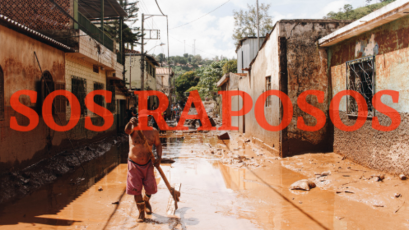 imagem da vaquinha Transforma Raposos - SOS Chuvas em Minas Gerais