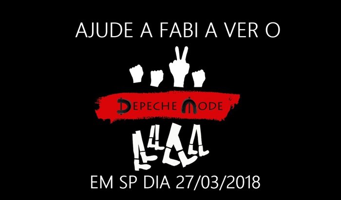 Ajude a Fabi a ver o Depeche Mode em SP