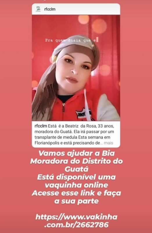 imagem da vaquinha Corrente do bem  - Força e Fé  - Vencendo a Leucêmia 