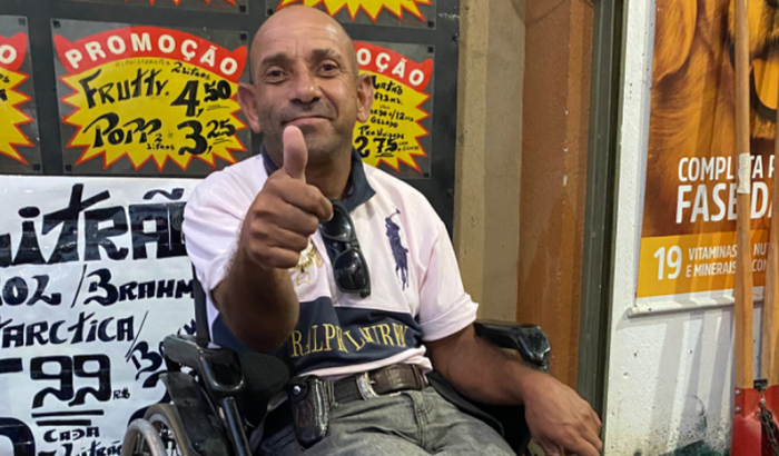 CADEIRA MOTORIZADA PARA O GIL !!!