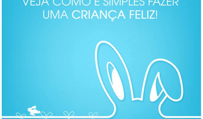 Páscoa solidaria para crianças carentes