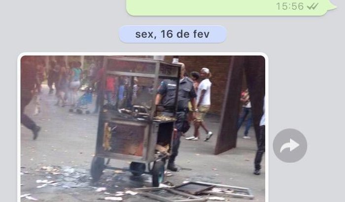 Compra do carrinho de pipoca