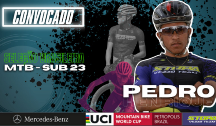 Pedro Henrique na Copa do Mundo de Mountain Bike