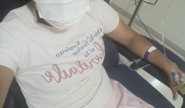 Preciso de sua mão amiga pra concluir o tratamento contra o câncer, obrigado Deus abençoe cada doação  ❤🙏