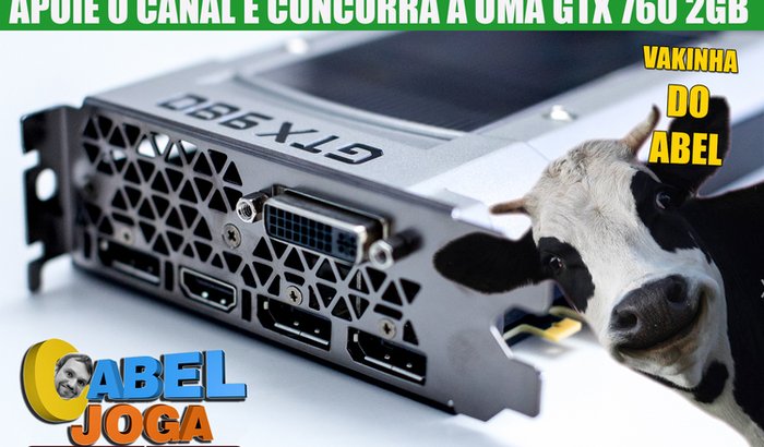 Placa de vídeo Nova para o Canal O Abel Joga