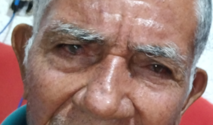 Cirurgia em prol das vistas do seu José Baiano