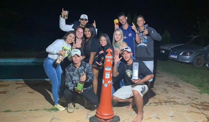 Role para a praia