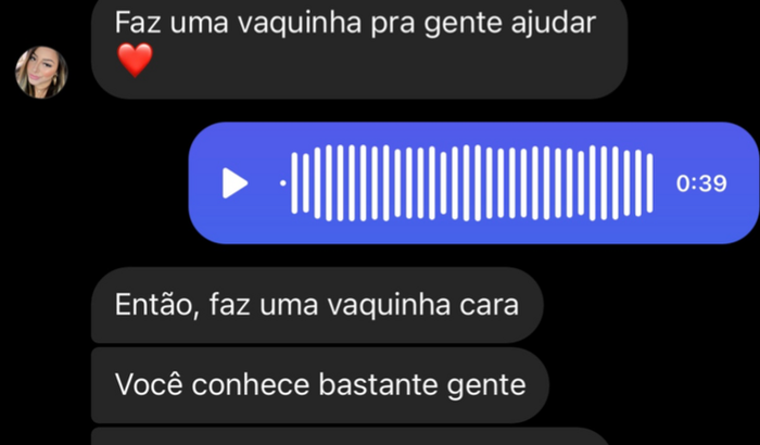 Roubaram o pouco de coisa que eu tinha em casa