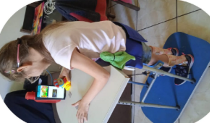 Arrecadação de Andador Posterior para a Ana Júlia