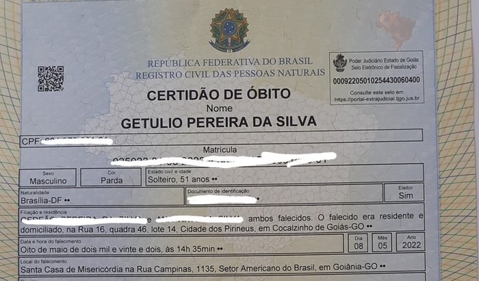 Ajuda para enterro