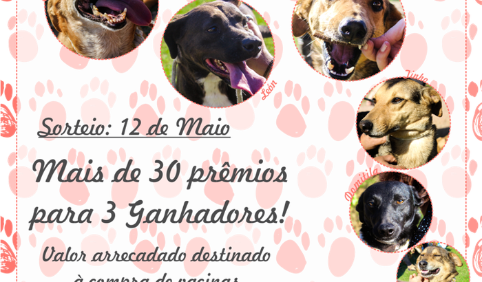 RIFA "VAI TER VACINA!" EM PROL DOS ANIMAIS DA ASSOCIAÇÃO ANIMAL