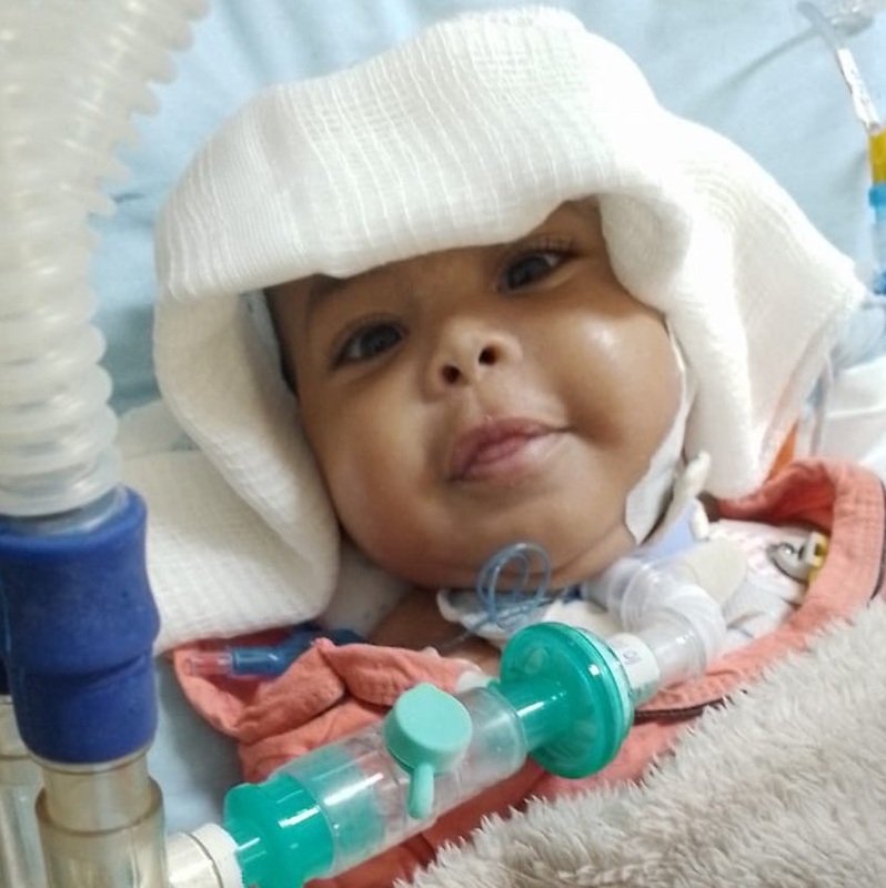 imagem da vaquinha Ajuda para comprar os medicamentos e aparelho do Arthur 🙏🏼❤️