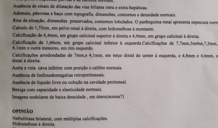 Ajuda para uma cirurgia dos rins