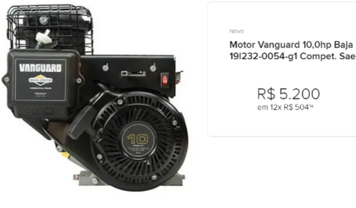 Ajuda para comprar o motor do Cuscuz Baja 