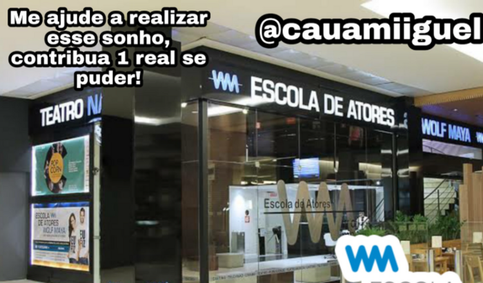 Curso Cinema/ Teatro do Cauã