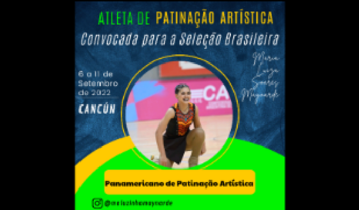Malu no Panamericano de Patinação Artística 