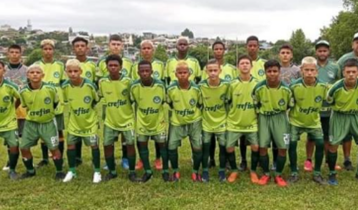 Inscrição dos meninos do Palmeiras de alvorada na sulicamp