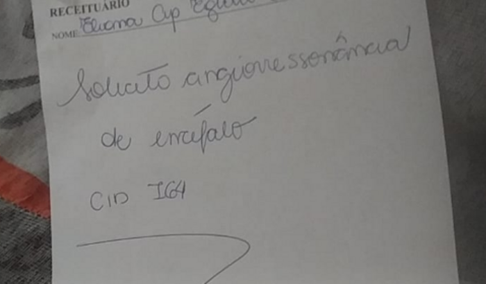 Exame para minha amiga Eliana de Salto