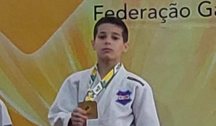 Judoca William Schumacker na Copa Rio