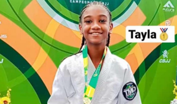 Suporte pra uma pequena grande atleta