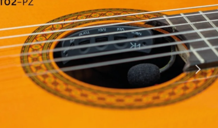 Captação Para Violão Microfone E Piezo Harmonik Gt02