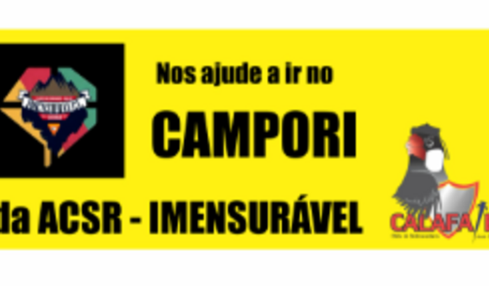 Ajude nosso clube a ir no CAMPORI IMENSURÁVEL!